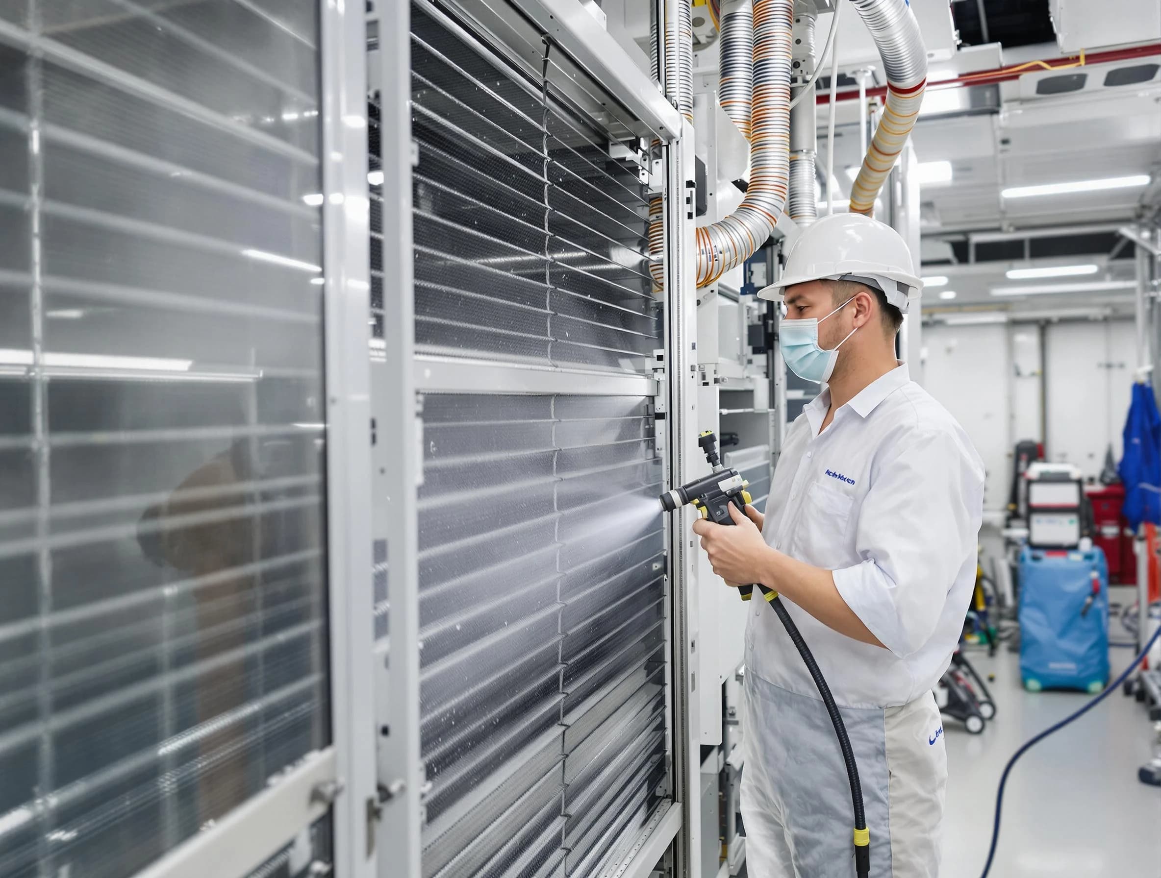 Professional AC coil cleaning by Dunwoody Air Duct Cleaning in Dunwoody