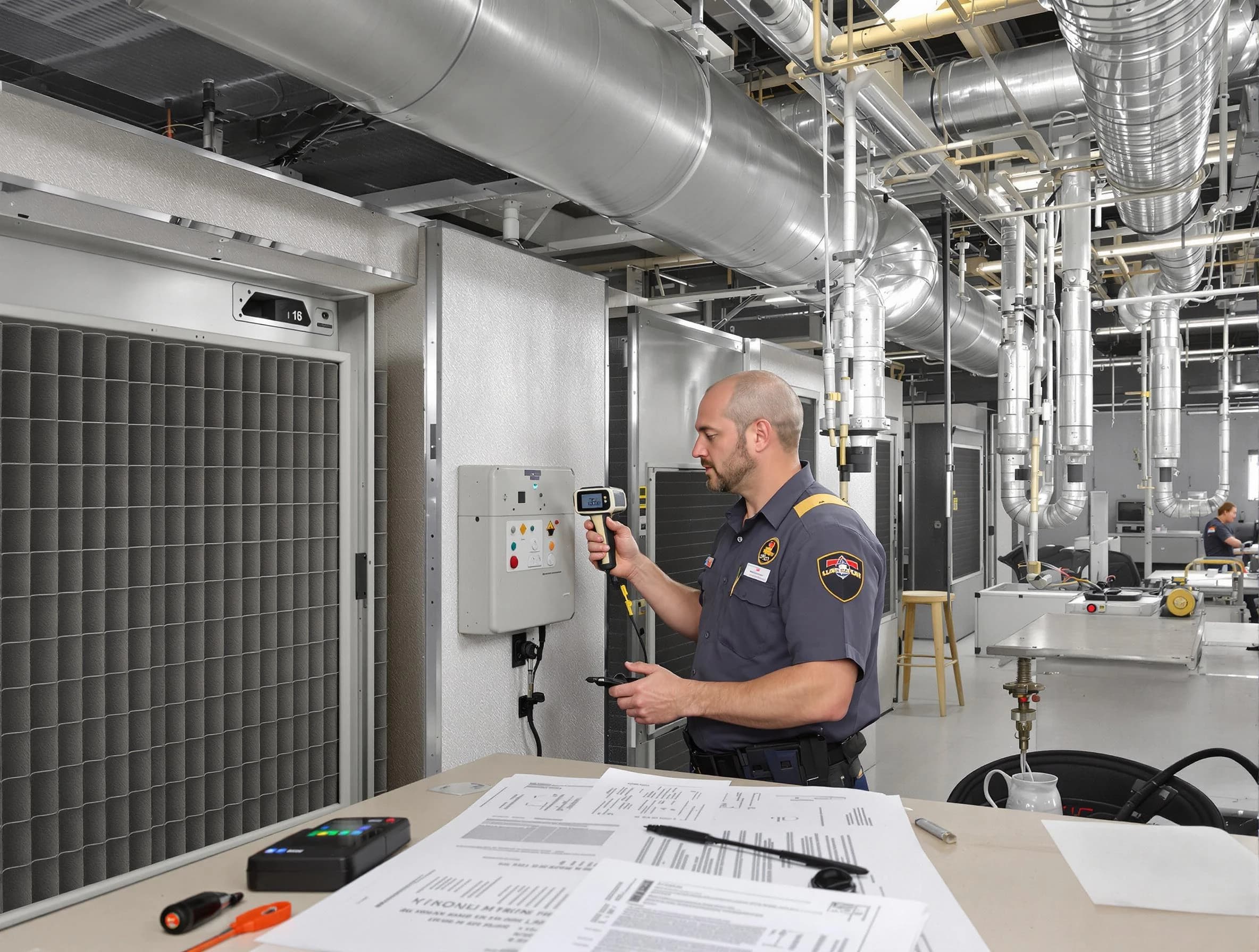 Professional filter system inspection by Dunwoody Air Duct Cleaning in Dunwoody