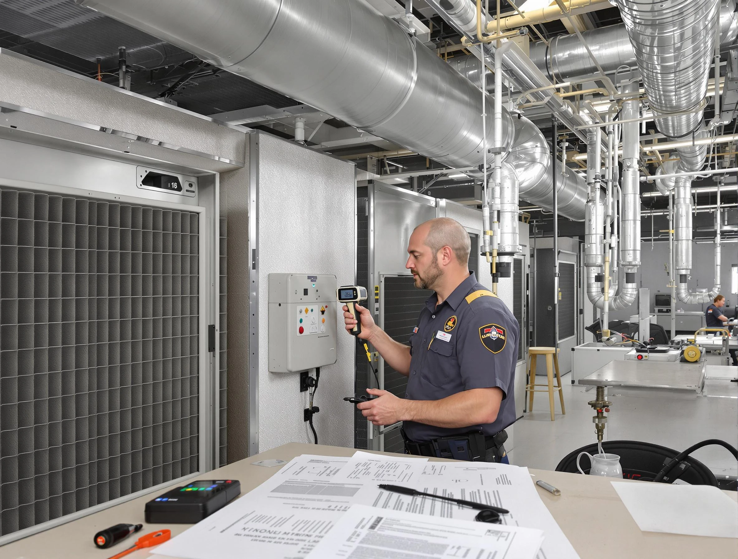 Professional filter system inspection by Dunwoody Air Duct Cleaning in Dunwoody