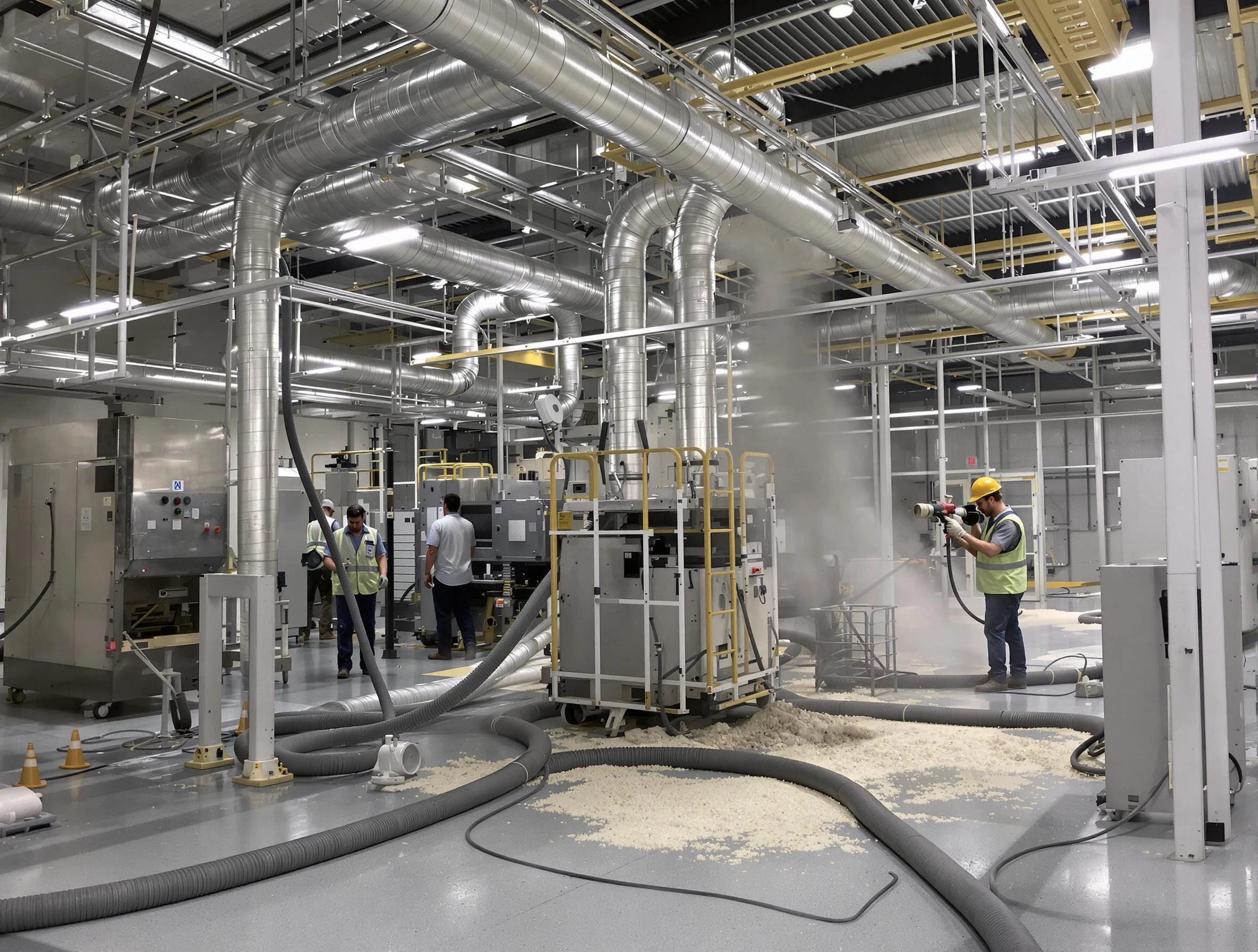 Heavy-duty industrial duct cleaning by Dunwoody Air Duct Cleaning in Dunwoody